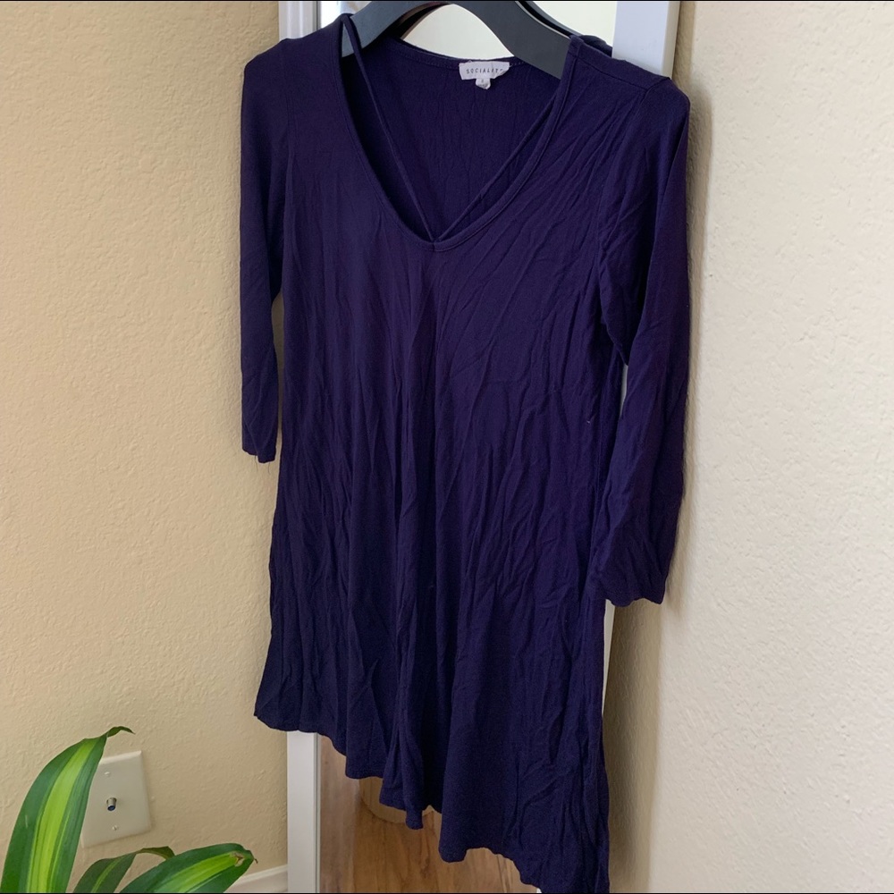 Dark Navy Dress